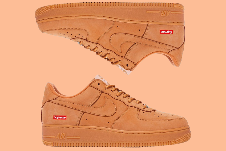 The Supreme x Nike Air Force 1 Low Gets a FW22 Relaunch