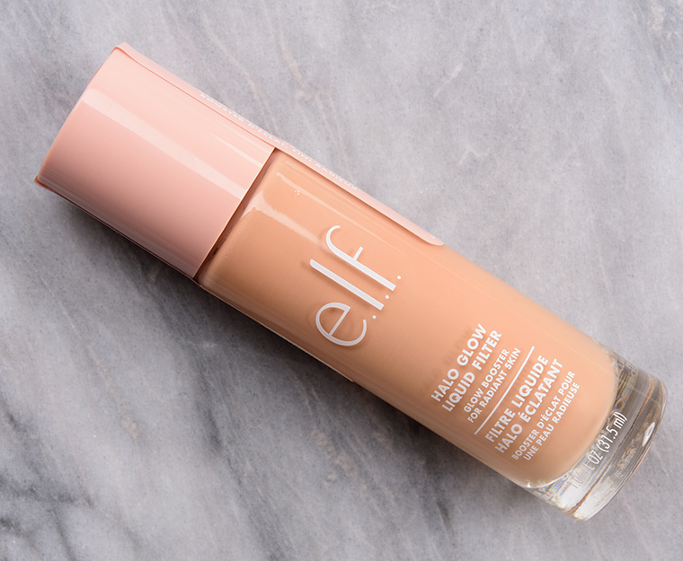 elf Light/Medium Halo Glow Liquid Filter Review & Swatches