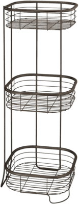 iDesign Standing Shower Caddy Organizer