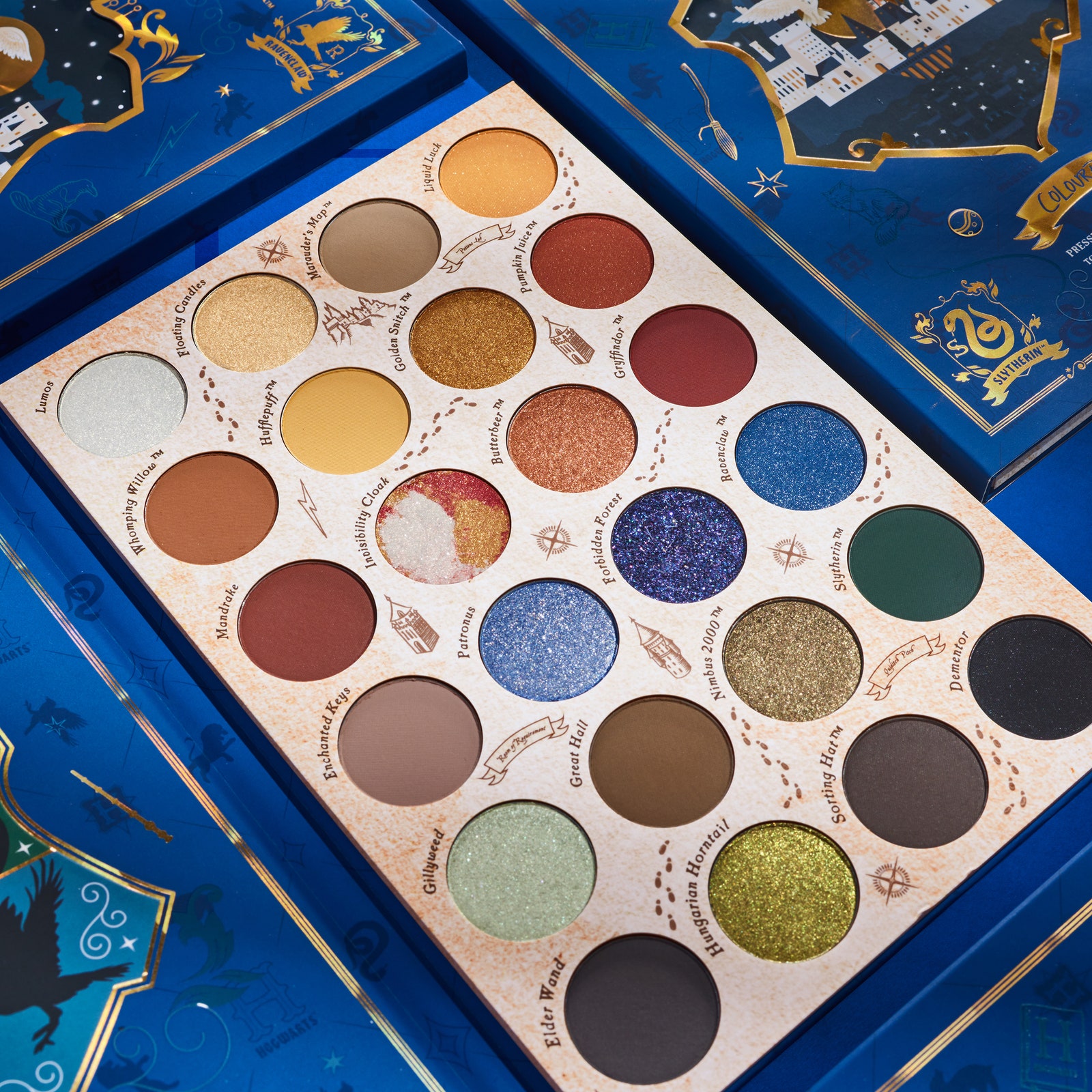 colourpop back to Hogwarts Pressed Powder Palette