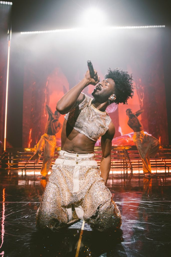 Lil Nas X’s Debut Tour Wardrobe Features Custom Codpieces and Football Pads