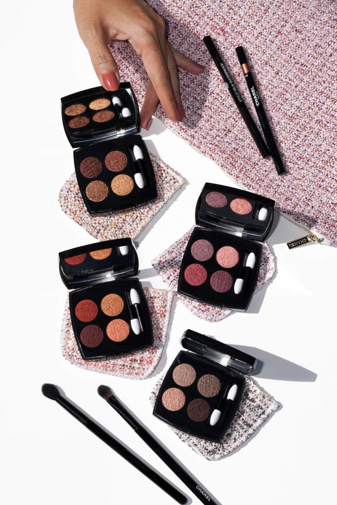 New Chanel Les 4 Ombres Tweed Eyeshadows – The Beauty Look Book