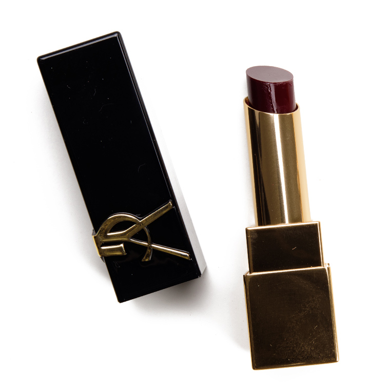 YSL Undeniable Plum & Revenged Red Bold High Pigment Lipsticks Reviews & Swatches