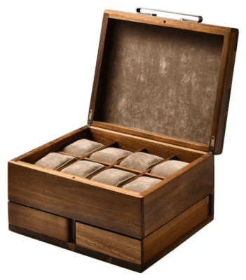 Shanik Rustic Gray Watch Box