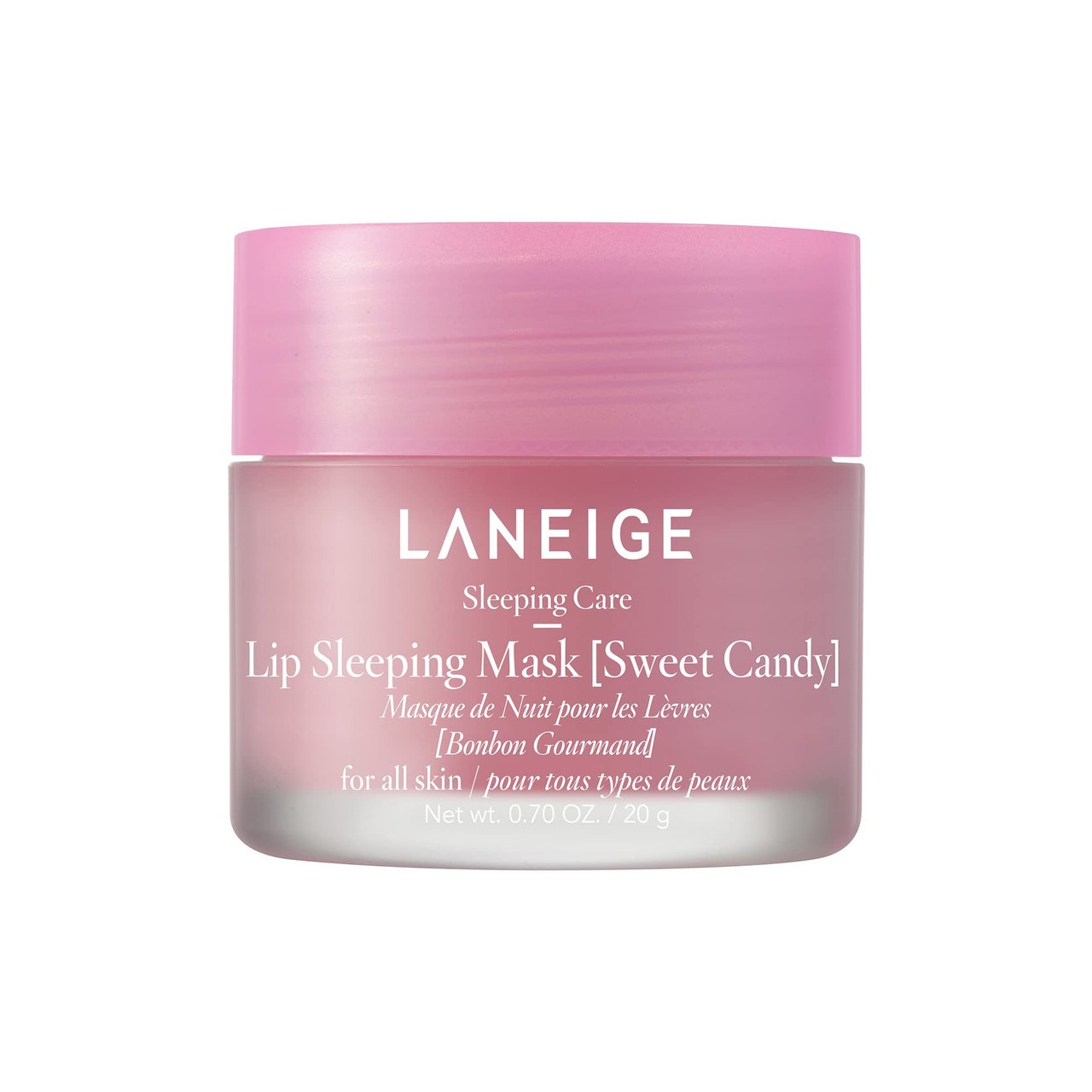 Laneige Lip Sleeping Mask Sweet Candy on white background