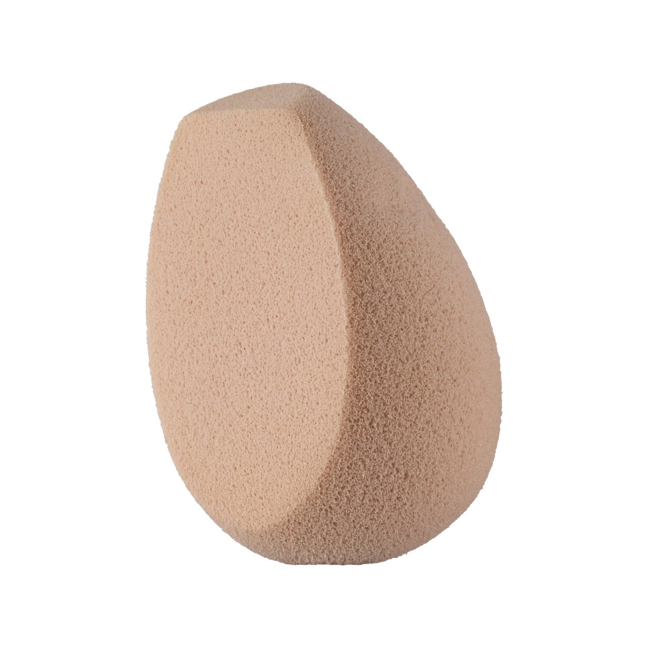 Fenty Beauty by Rihanna Precision Makeup Sponge camel makeup sponge on white background