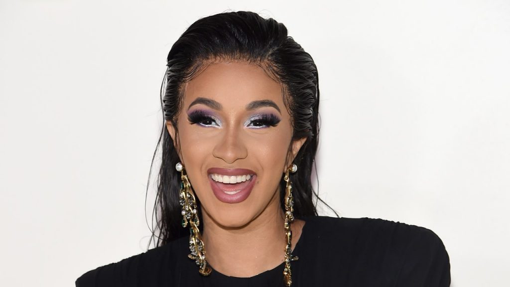 Cardi B Wore the Most Extravagant Feather Headpiece for Her Burlesque-Themed Birthday