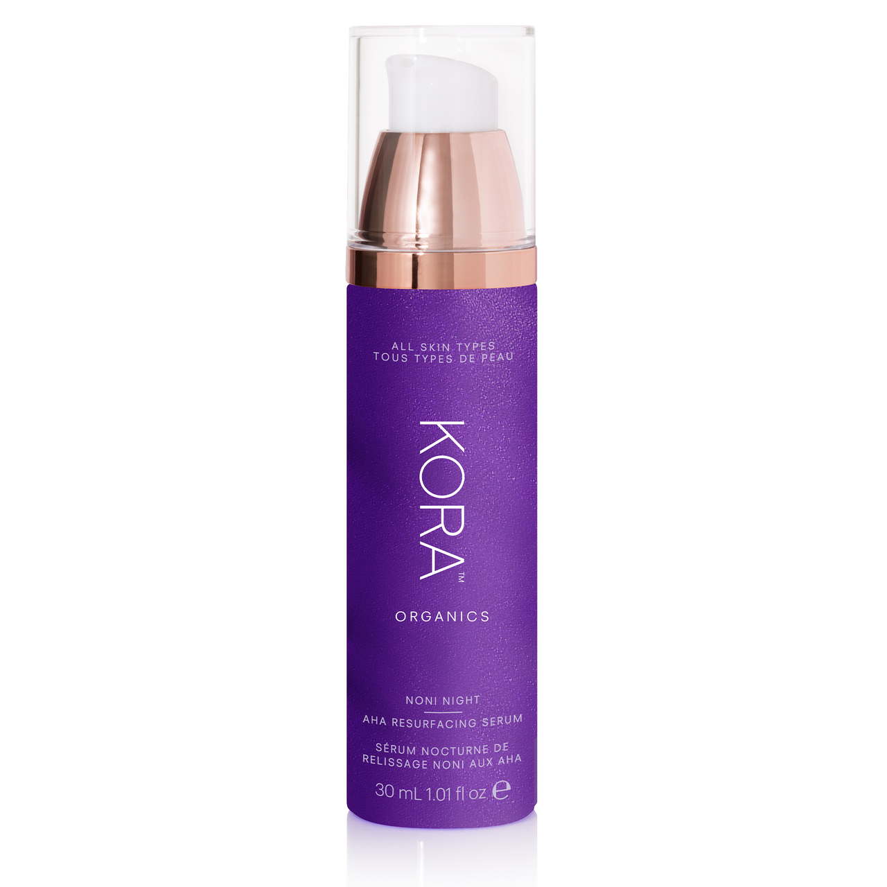 Kora Organics Noni Night AHA Resurfacing Serum